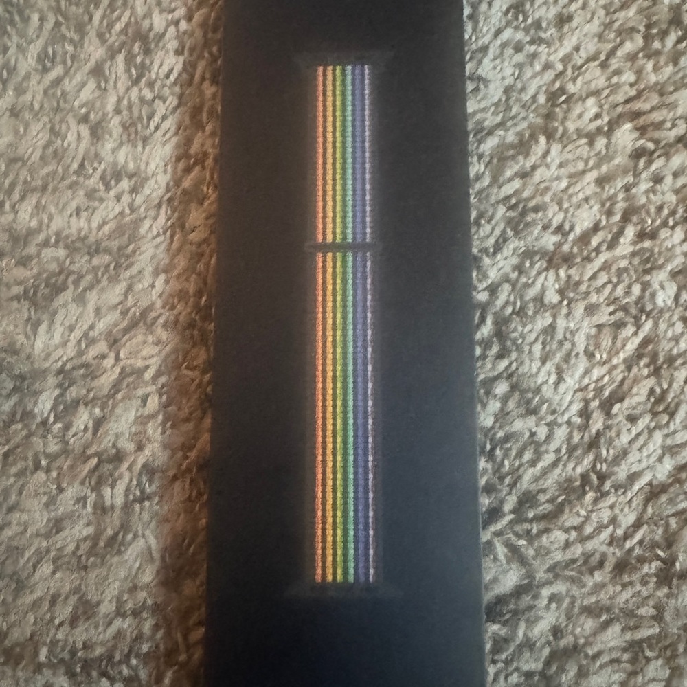 Nike Black Sport Loop with Rainbow Accents